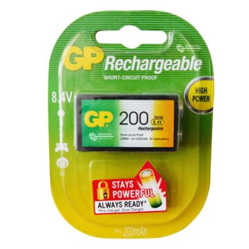 Акумулятор крона GP 200 mAh